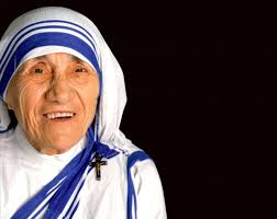 mother teresa laughing